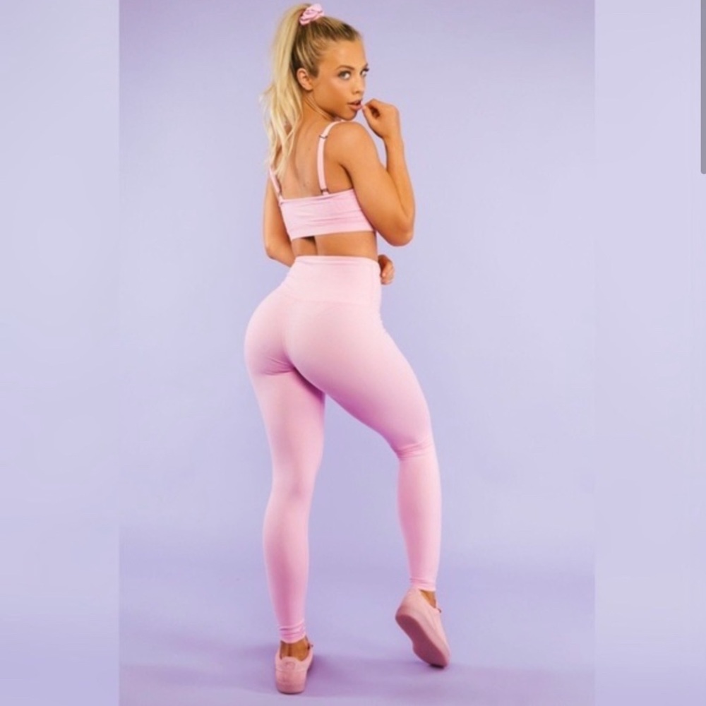 COPY - Tammy hembrow xs saski pink high waisted leggings 2018 pastel collection